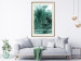 Wall Poster Turquoise Lagoon - tropical palm landscape in turquoise contrast 134449 additionalThumb 22