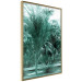 Wall Poster Turquoise Lagoon - tropical palm landscape in turquoise contrast 134449 additionalThumb 3