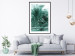 Wall Poster Turquoise Lagoon - tropical palm landscape in turquoise contrast 134449 additionalThumb 23