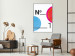 Wall Poster Number 1 - black numbers and colorful geometric figures on a white background 135649 additionalThumb 11