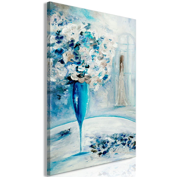 Canvas Art Print Bouquet of Hope (1-piece) Vertical - flowers in rustic motif 135949 additionalImage 2