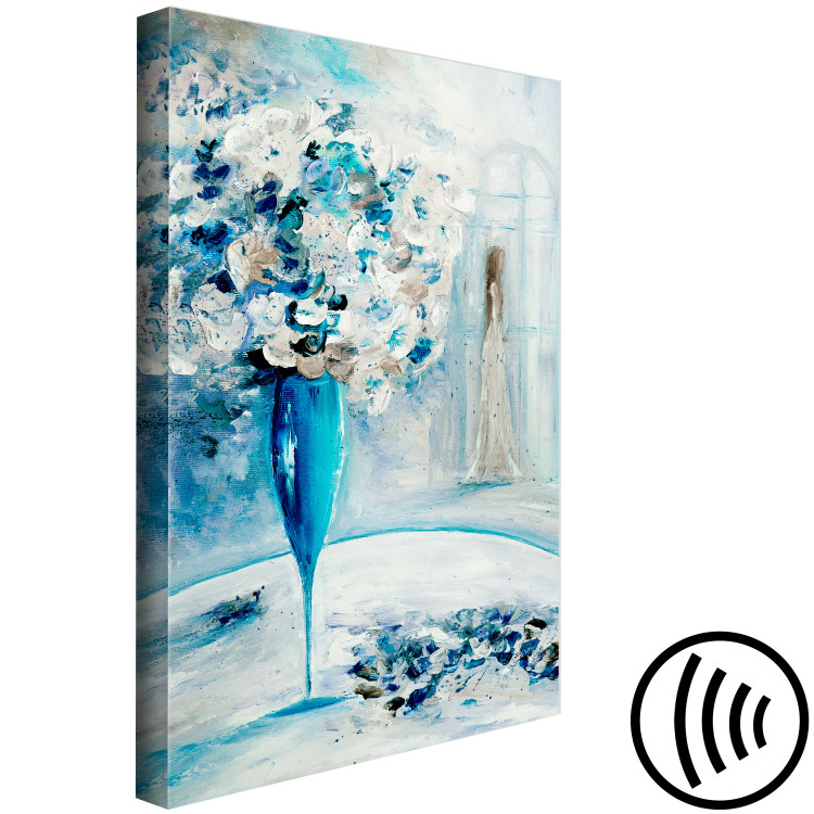 Canvas Art Print Bouquet of Hope (1-piece) Vertical - flowers in rustic motif 135949 additionalImage 6