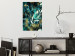 Wall Poster Starry Nature - green and golden plant abstraction in leaves 136049 additionalThumb 15