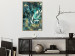 Wall Poster Starry Nature - green and golden plant abstraction in leaves 136049 additionalThumb 10