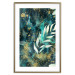 Wall Poster Starry Nature - green and golden plant abstraction in leaves 136049 additionalThumb 23