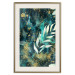 Wall Poster Starry Nature - green and golden plant abstraction in leaves 136049 additionalThumb 26