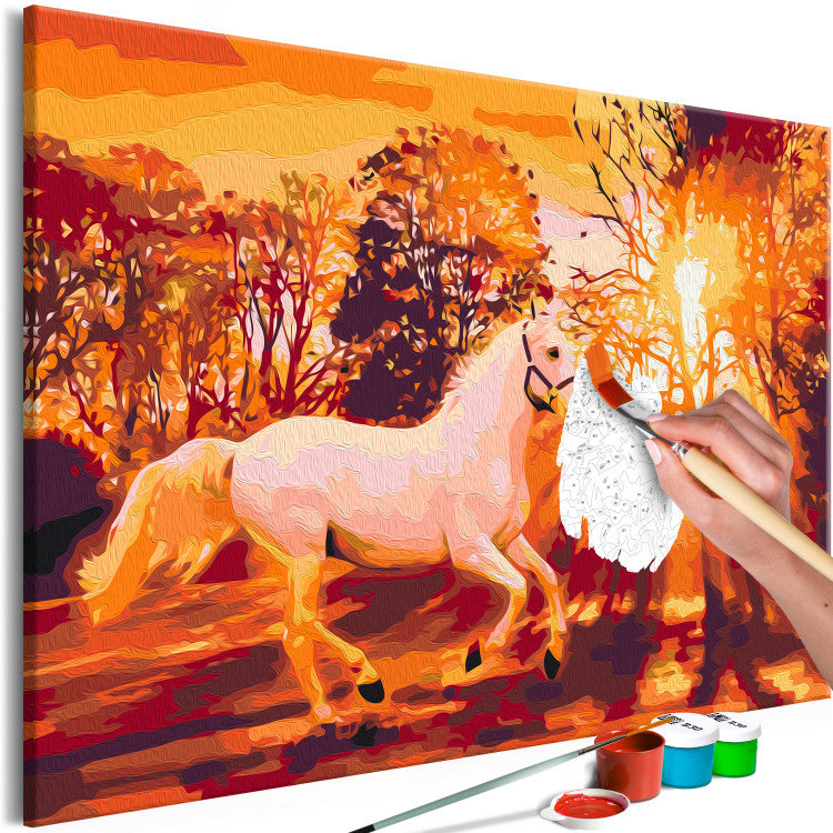 Paint by number Autumn Horse 138149 additionalImage 4