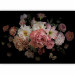 Photo Wallpaper Gorgeous bouquet - flowers in different colors on a dark background 138749 additionalThumb 1