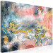 Canvas Art Print Contemplative Wind (1-piece) Wide - artistic colorful abstraction 143149 additionalThumb 2