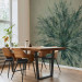 Wall Mural Rest in nature - landscape with painted plant on solid background 143349 additionalThumb 4