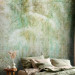 Photo Wallpaper Juicy colours - green abstract with grasses motif and subtle pattern 143949 additionalThumb 2