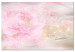 Canvas Print Ornamental Roses (1-piece) - pink flowers and light abstraction in the background 144049