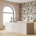 Modern Wallpaper Beautiful Magnolia - Pattern of White and Pink Flowers on the Branches 150049 additionalThumb 9