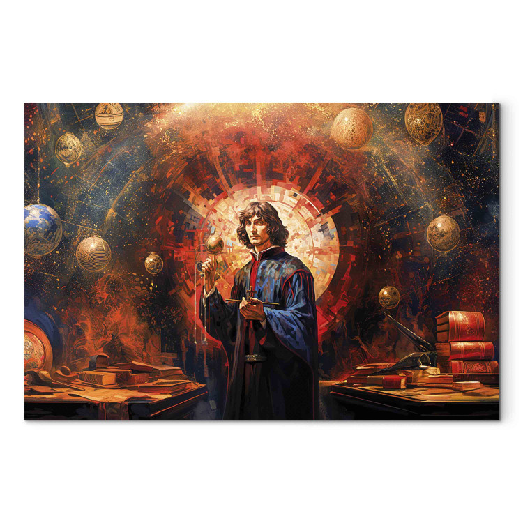 Canvas Print The Great Discovery of a Great Man - Copernicus in Modern View 151549 additionalImage 7