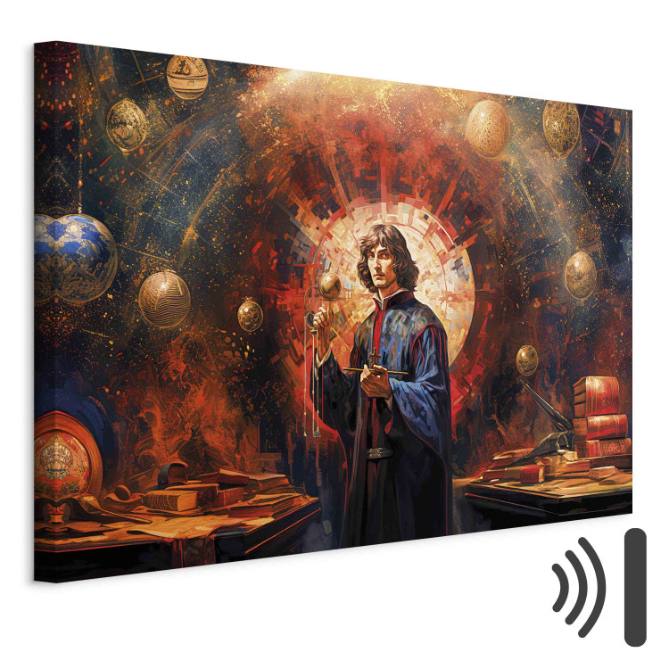 Canvas Print The Great Discovery of a Great Man - Copernicus in Modern View 151549 additionalImage 8