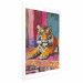Poster Lying Tiger - A Painterly and Colorful Composition With an Animal 159949 additionalThumb 19