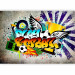 Wall Mural Colorful Sports Graffiti - Expression about soccer for a teenager 61149 additionalThumb 1