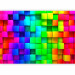 Photo Wallpaper Colourful Cubes 61949 additionalThumb 1