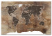 Decorative Pinboard Wooden Mosaic [Cork Map] 92249 additionalThumb 2