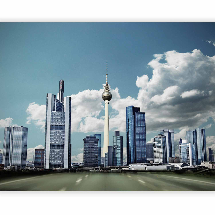 Photo Wallpaper Urban architecture of Germany - high skyscrapers with TV tower 97249 additionalImage 1