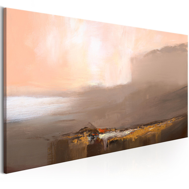 Canvas Print Final Step (1-part) Wide - Artistic Light Abstraction 107359 additionalImage 2