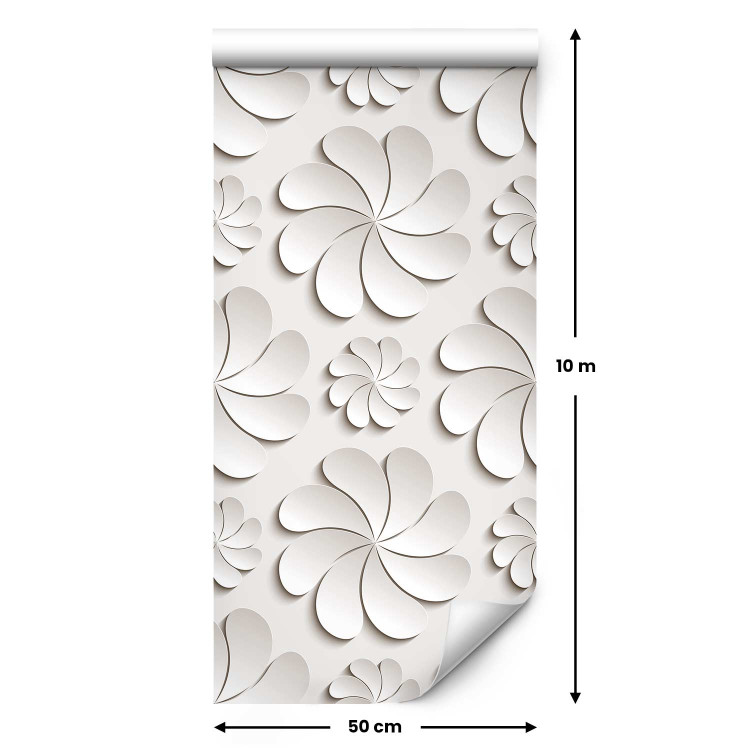 Modern Wallpaper 3D Flowers 108059 additionalImage 2
