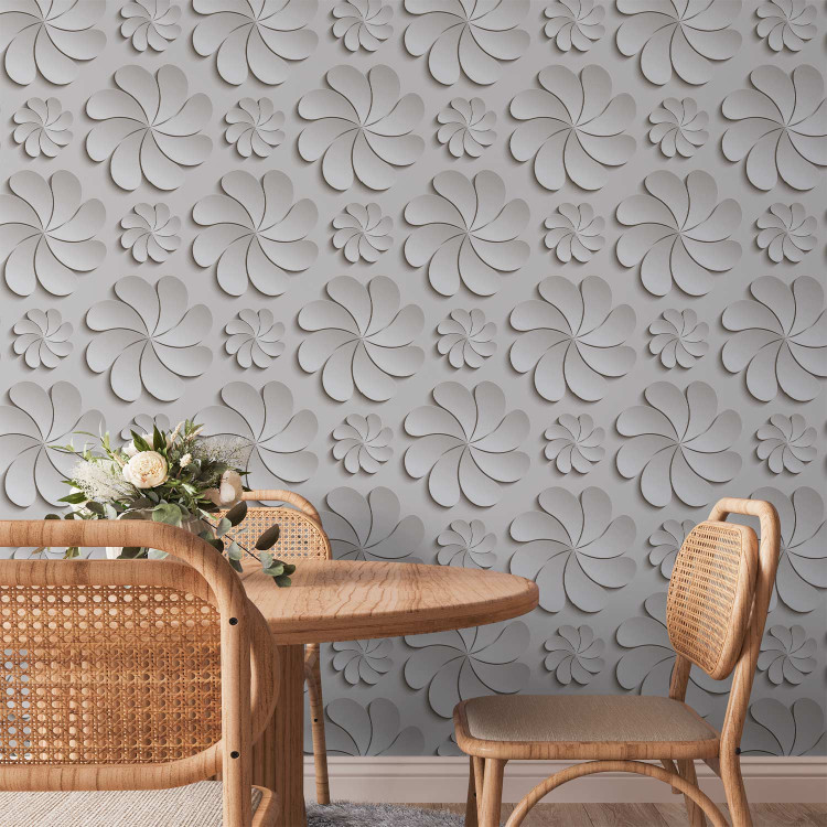 Modern Wallpaper 3D Flowers 108059 additionalImage 8