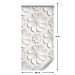 Modern Wallpaper 3D Flowers 108059 additionalThumb 2