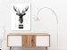 Canvas Print Abstract Antlers (1 Part) Vertical 108559 additionalThumb 3