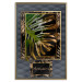 Wall Poster Gilded Monstera - Composition with a tropical plant on a dark background 114359 additionalThumb 16
