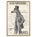 Poster La Vie Parisienne - retro composition with a character with an animal head 115159 additionalThumb 16