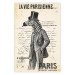 Poster La Vie Parisienne - retro composition with a character with an animal head 115159
