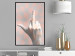 Wall Poster F*ck you! - gray-pink composition with a hand in a geometric pattern 117559 additionalThumb 3