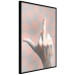 Wall Poster F*ck you! - gray-pink composition with a hand in a geometric pattern 117559 additionalThumb 10