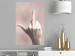 Wall Poster F*ck you! - gray-pink composition with a hand in a geometric pattern 117559 additionalThumb 17