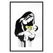Poster Feeding Mother - black and white composition with a woman in Banksy style 118759 additionalThumb 17