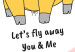 Poster Sky Piggy - yellow animal with balloons and English texts 122759 additionalThumb 8