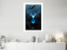Wall Poster Icy Deer - deer head against abstract figures 126659 additionalThumb 3