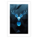 Wall Poster Icy Deer - deer head against abstract figures 126659 additionalThumb 19