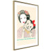 Poster Funny Geisha - portrait of a woman with a mouse mask in an oriental motif 126859 additionalThumb 9