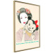 Poster Funny Geisha - portrait of a woman with a mouse mask in an oriental motif 126859 additionalThumb 12