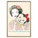 Poster Funny Geisha - portrait of a woman with a mouse mask in an oriental motif 126859 additionalThumb 17