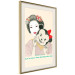 Poster Funny Geisha - portrait of a woman with a mouse mask in an oriental motif 126859 additionalThumb 3