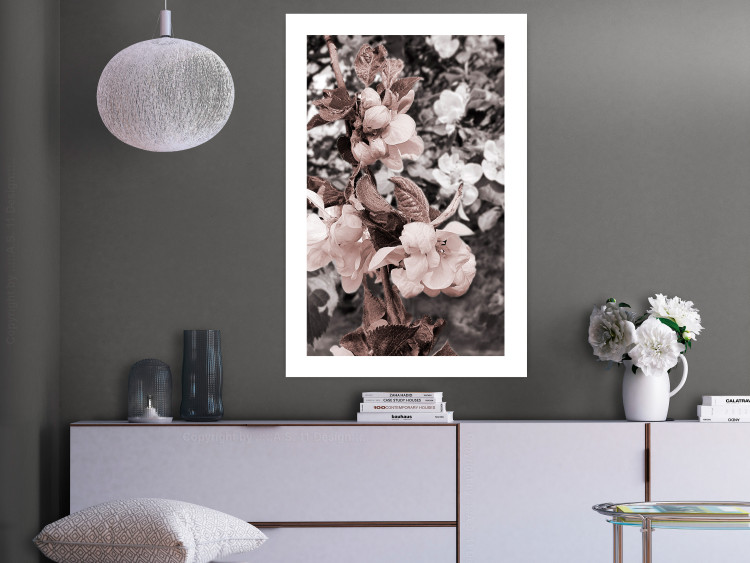 Poster Balance in Nature - composition of flowers in delicate light colors 127859 additionalImage 5