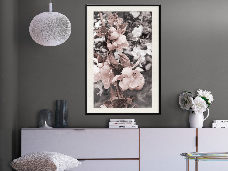 Poster Balance in Nature - composition of flowers in delicate light colors 127859 additionalImage 24