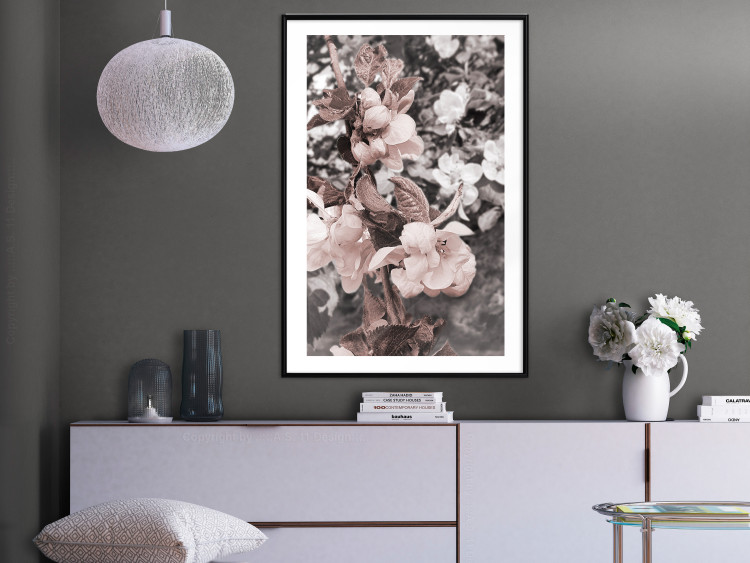 Poster Balance in Nature - composition of flowers in delicate light colors 127859 additionalImage 23
