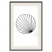 Wall Poster Abstract Circle - black line art of abstract circle on white background 127959 additionalThumb 19