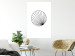 Wall Poster Abstract Circle - black line art of abstract circle on white background 127959 additionalThumb 6