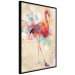 Wall Poster Watercolor Flamingo - cheerful colorful abstraction with vibrant bird 128859 additionalThumb 13