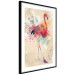 Wall Poster Watercolor Flamingo - cheerful colorful abstraction with vibrant bird 128859 additionalThumb 6